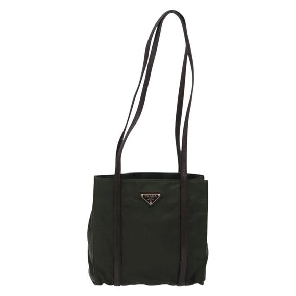 Prada Tessuto Khaki NYLON shoulder - Picture 1 of 10